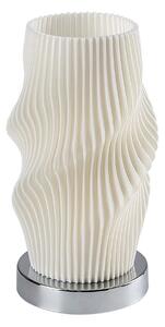 RABALUX 74189 Tiana stolní lampička V210mm 1xE14 chromová, bílá
