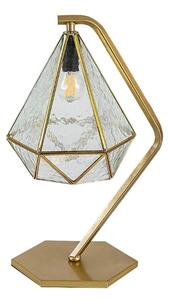 RABALUX 74201 Norah stolní lampička V440mm 1xE14 zlatá, průhledná