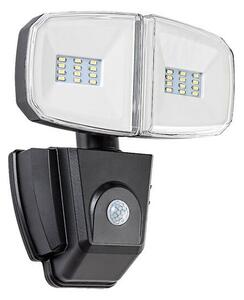 RABALUX 77012 Zlarin solární nástěnné svítidlo LED 12W/700lm 4000K IP44 černá, bílá, soumrakový a pohybový senzor