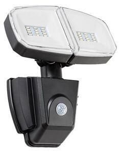 RABALUX 77012 Zlarin solární nástěnné svítidlo LED 12W/700lm 4000K IP44 černá, bílá, soumrakový a pohybový senzor