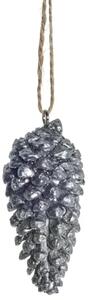 Lene Bjerre Vánoční ozdoba Serafina Pinecone - Silver LB347