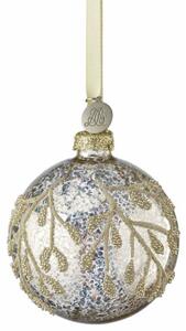Lene Bjerre Skleněná ozdoba Mistline - Antique Silver LB357