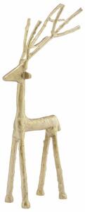Lene Bjerre Kovová dekorace Deer Marlinne Gold - 43 cm LB358
