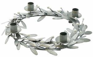 Lene Bjerre Adventní svícen Mistlia Mistletoe - Light Grey LB352