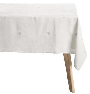 Lene Bjerre Lněný ubrus Starlia White - 140 x 220 cm LB349