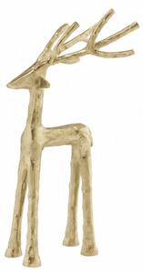 Lene Bjerre Kovová dekorace Deer Marlinne Gold - 25 cm LB359
