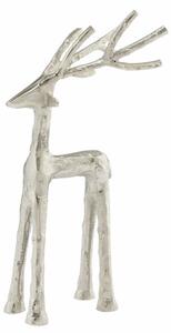 Lene Bjerre Kovová dekorace Deer Marlinne Silver - 25 cm LB361