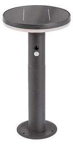 RABALUX 77018 Alaska solární svítidlo záhradní sloupek LED V380mm 10W/250lm 4000K IP44 antracit, bílá, soumrakový a pohybový senzor