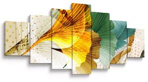 Obraz - Listy (210x100 cm)