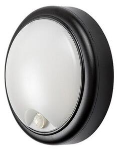 RABALUX 77028 Hitura exteriérové nástěnné svítidlo LED 15W/1350lm 4000K IP54 černá, bílá, soumrakový a pohybový senzor