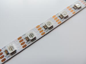 Digitální(adresovatelný) RGB LED pásek 8W, 60LED/m, 12V, SPI komunikace
