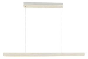 Nordlux Dřevěné LED závěsné svítidlo Ilgas, d.115cm, 3000K Barva: Bílá