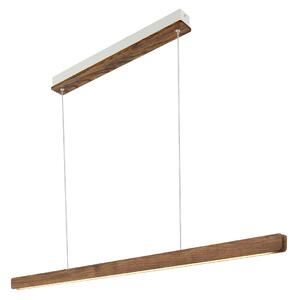 Nordlux Dřevěné LED závěsné svítidlo Ilgas, d.115cm, 3000K Barva: Tmavé dřevo