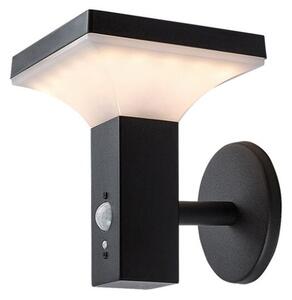 RABALUX 77044 Geleen solární nástěnné svítidlo se senzorem LED 4W/400lm 3000K IP44 černá, bílá