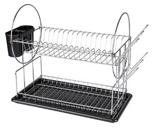 ERNESTO® Odkapávač na nádobí (odkapávač černý) (100359210001)