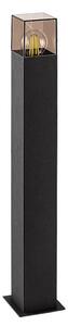 RABALUX 77082 Loanda venkovní stojanové svítidlo/sloupek 1xE27 V650mm IP54 černá, kouřová
