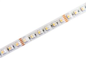 RGBW LED pásek 4v1, 26,8W/m, RGB+bílá, 12mm, PROFI, 24V, IP20, 84LED/m, 5050 Barva světla: Neutrální bílá, 4300K