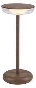 RABALUX 77089 Konin venkovní dekorativní svítidlo/lampička LED V260mm 6W/60lm 3000K IP44 karamel, průhledná