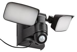 RABALUX 77091 Leszno solární svítidlo/reflektor se senzorem LED 10W/800lm 4000K IP54 černá, bílá