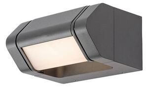 RABALUX 77103 Medna venkovní nástěnné svítidlo LED 8W/530lm 3000K IP54 antracit, bílá