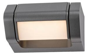 RABALUX 77103 Medna venkovní nástěnné svítidlo LED 8W/530lm 3000K IP54 antracit, bílá