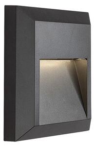 RABALUX 77105 Trento venkovní zápustné svítidlo do zdi LED 4W/180lm 4000K IP65 antracit, průhledná