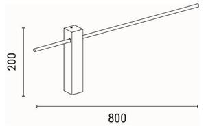 LED Nástěnné svítidlo CLIO LED/10W/230V 3000K