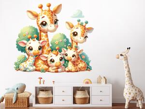 Žirafky pro děti arch 75 x 65 cm