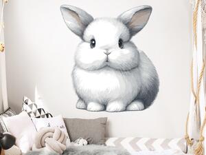 Bílý králík arch 69 x 75 cm