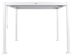 Zahradní pavilon FORNOLI Kov 296 cm 296 cm Bílá