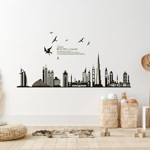 Samolepka na zeď "Dubaj" 170x85 cm