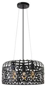 RABALUX 2158 Alessandra závěsné svítidlo E27 3x60W matná černá