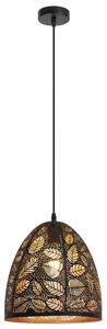 RABALUX 2277 Manorca závěsné svítidlo E27 1x40W černá, zlatá