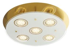 RABALUX 2256 Naomi,stropní svítidlo. LED GU10 5x5W bronz