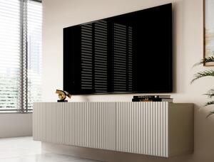 Závěsný TV stolek Nicole 150 cm - kašmír mat