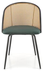 Jídelní židle SCK-508 tmavě zelená