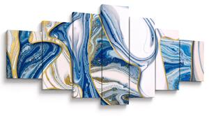 Obraz - Vlny z mramoru (210x100 cm)