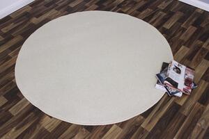 Kusový koberec Nasty 101152 Creme kruh Kruh Ø 133 cm