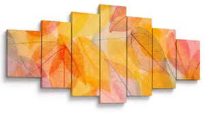 Obraz - Pozadí z podzimního listí (210x100 cm)