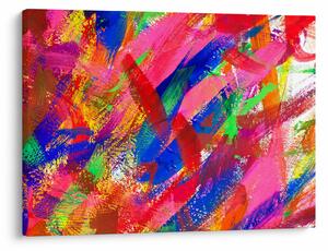 Obraz - Barevná abstrakce (70x50 cm)