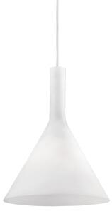 Závěsné svítidlo Ideal lux 074337 COCKTAIL SP1 SMALL BIANCO 1xE14 40W bílá