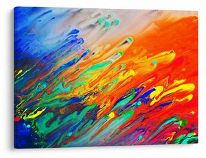 Obraz - Barevná abstrakce (70x50 cm)