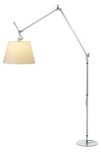 ARTEMIDE Stojací lampa Tolomeo Mega, E27, hliník, stmívací