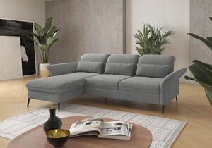 ROHOVÁ SEDAČKA, textil, šedá Sit & More - Sedací soupravy, Online Only