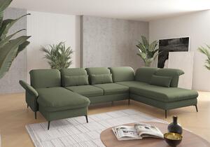 SEDACÍ SOUPRAVA, textil, olivově zelená Sit & More - Sedací soupravy, Online Only