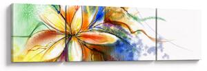 Obraz - Květina (170x50 cm)
