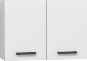 Nástěnná kuchyňská skříňka 80 cm - bílá
