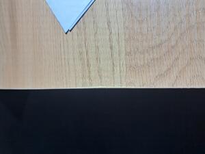 Set konferenčních stolků Giuliana 3 ks vzor dub - černý - II. třída