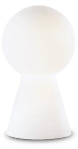 Stolní lampa Ideal lux 000268 Birillo TL1 SMALL BIANCO 1xE27 60W
