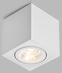 LED2 1160131 BOX výklopné stropní povrchové bodové svítidlo 90mm 6W / 650lm 3000K bílá
